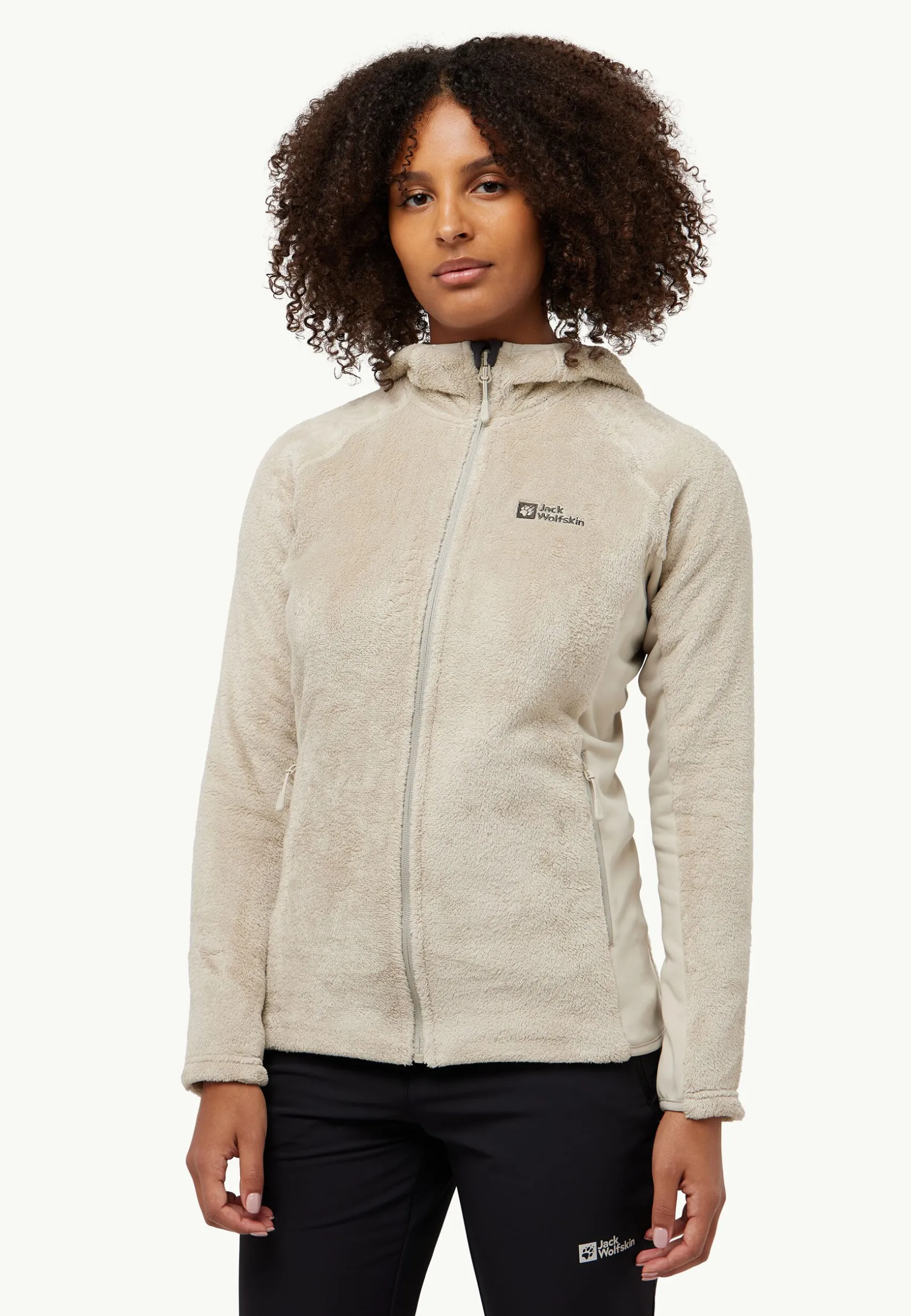 Clearance Rotwand Hooded Fz W Damen Fleece|Fleecejacken