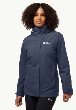 Hot Rotwand 3in1 Jkt W Damen Winterjacken|3-In-1 Jacken