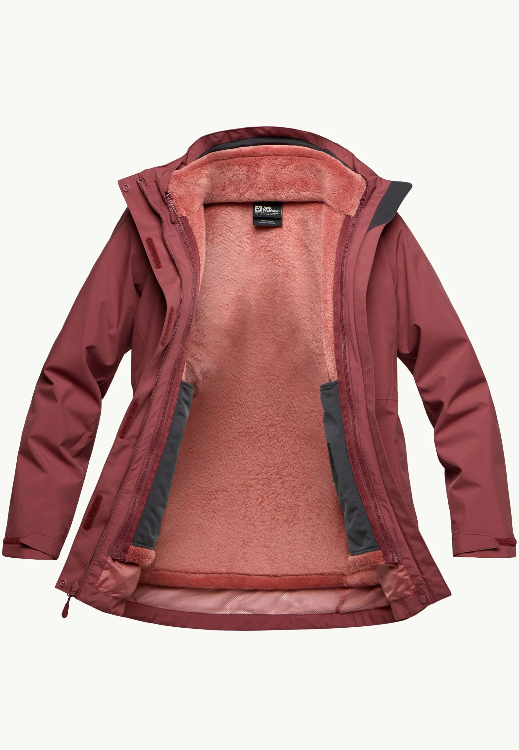 Hot Rotwand 3in1 Jkt W Damen Winterjacken|3-In-1 Jacken