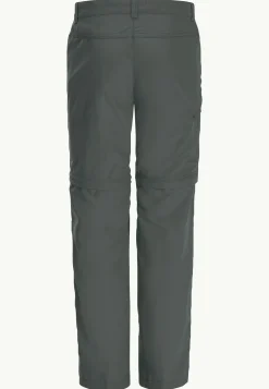 Outlet Safari Zip Off Pants K Kinder Freizeithosen|Wanderhosen