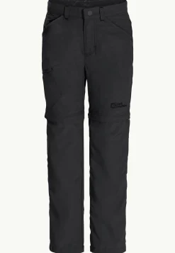 Outlet Safari Zip Off Pants K Kinder Freizeithosen|Wanderhosen