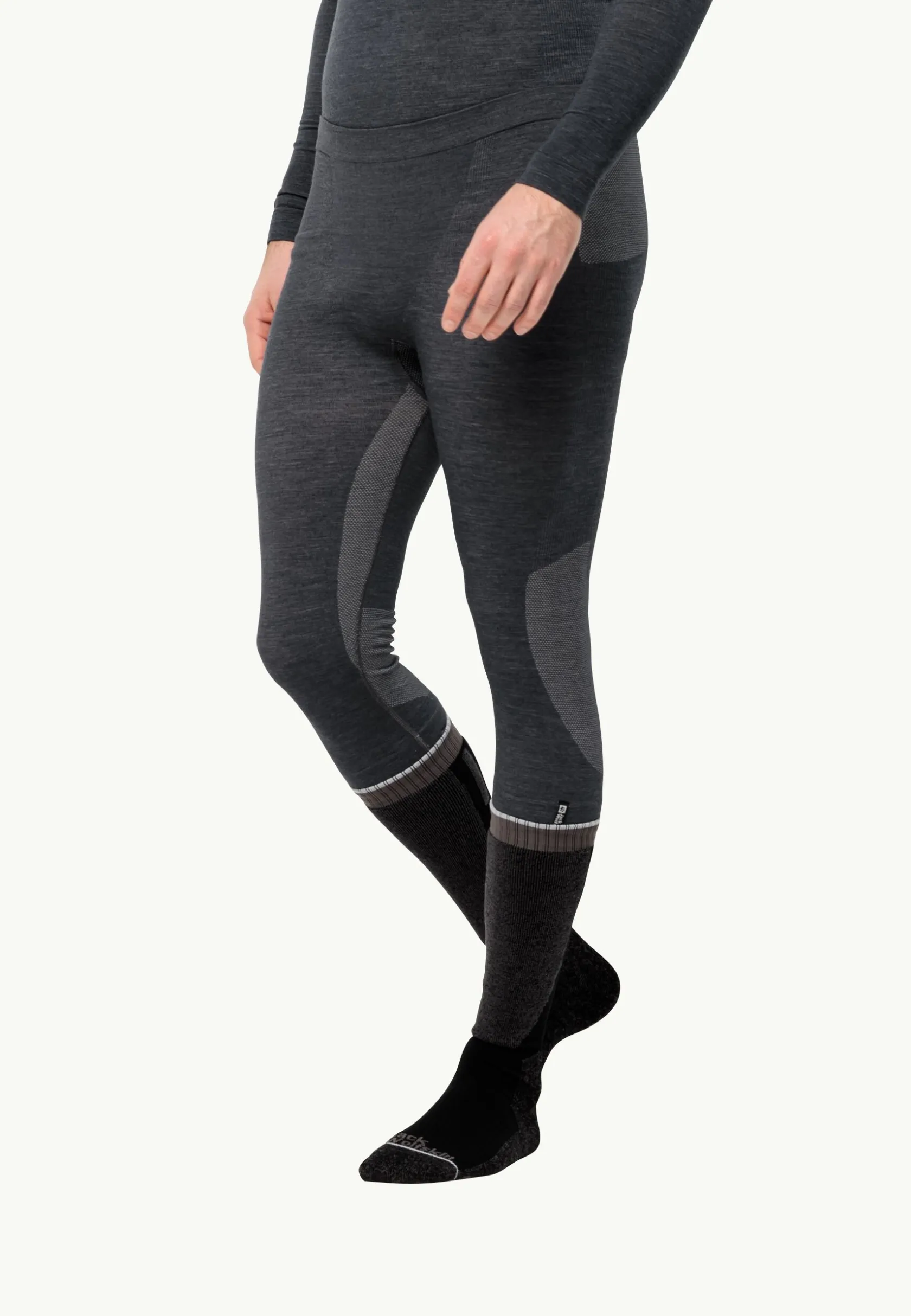 Best Seamless Wool Pants M Herren Funktionsunterwäsche|Wanderhosen