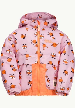 Clearance Smileyworld Aop Jkt K Kinder Fleece|Übergangsjacken
