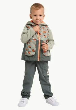 Best Smileyworld Aop Vest K Kinder Fleece|Westen