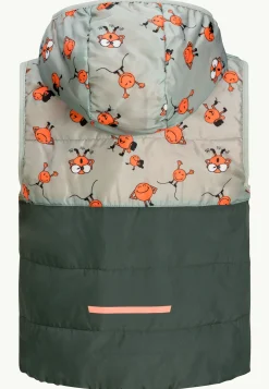 Best Smileyworld Aop Vest K Kinder Fleece|Westen