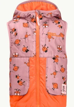 Best Smileyworld Aop Vest K Kinder Fleece|Westen