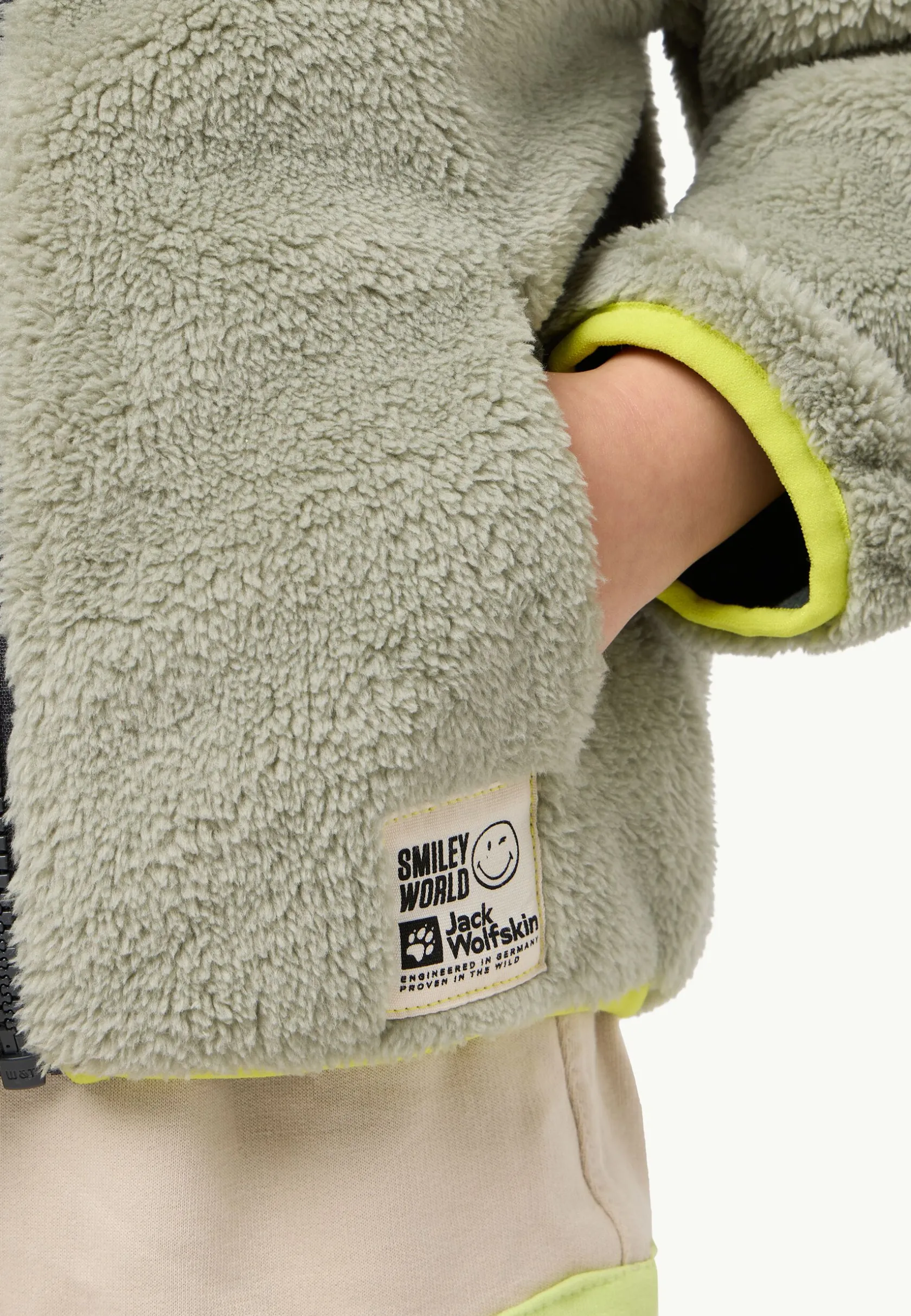 Outlet Smileyworld Fleece Jkt K Kinder Fleecejacken