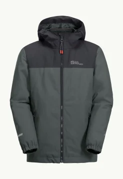 Hot Snowcurl 3in1 Jacket K Kinder Übergangsjacken|Regenjacken