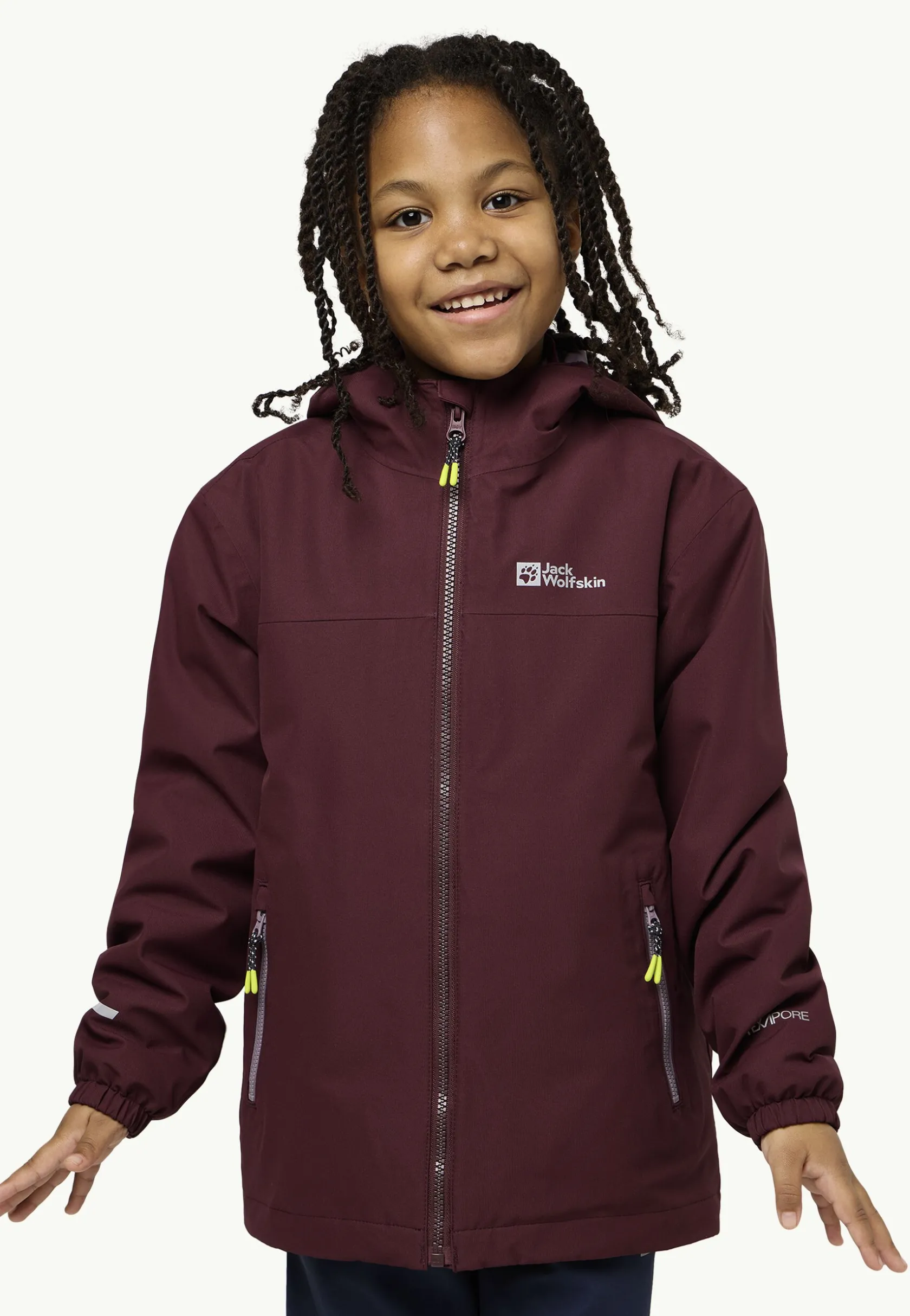 Hot Snowcurl 3in1 Jacket K Kinder Übergangsjacken|Regenjacken