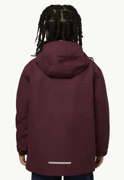 Hot Snowcurl 3in1 Jacket K Kinder Übergangsjacken|Regenjacken