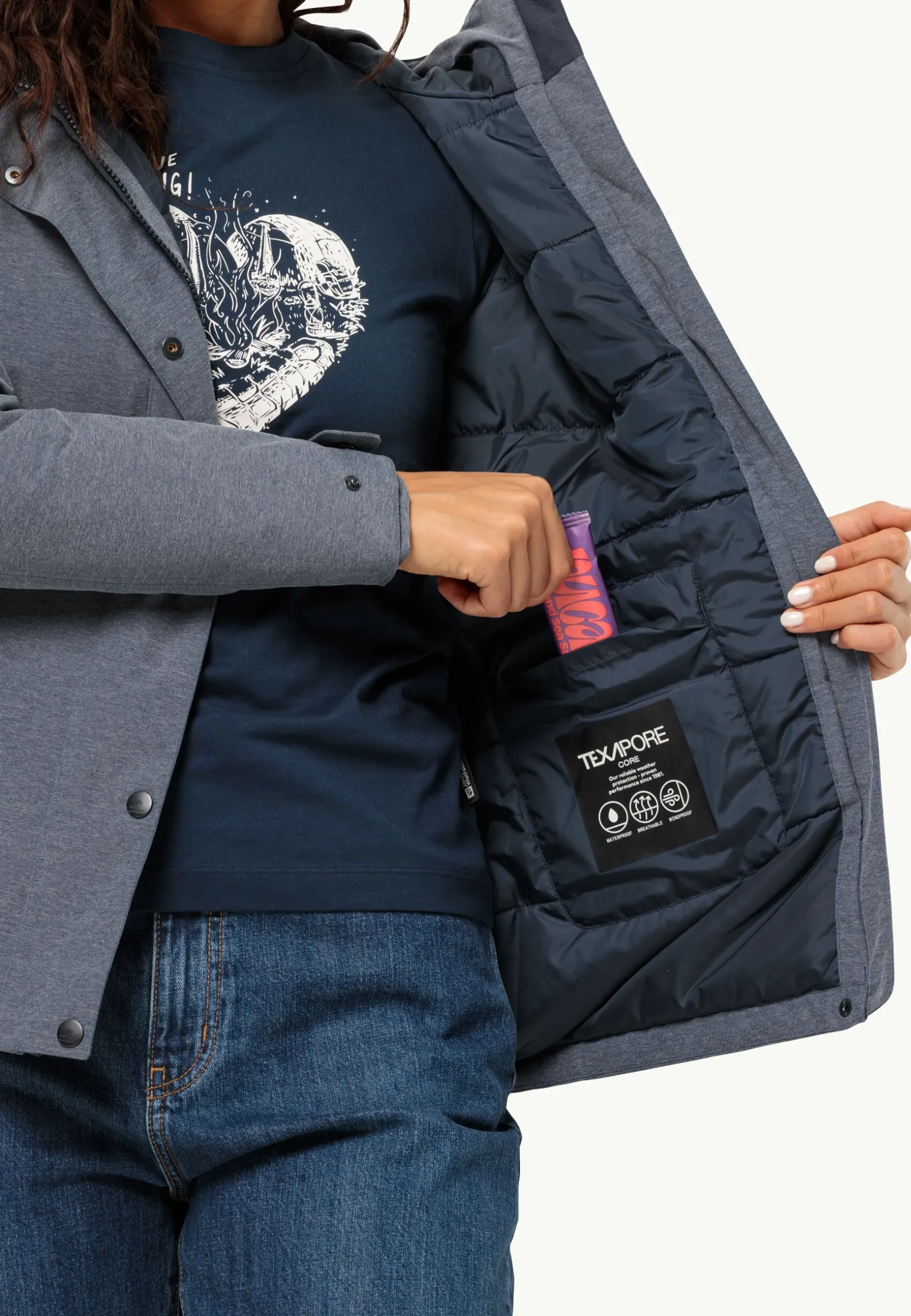 Sale Snowy Park Jkt W Damen Windjacken|Übergangsjacken