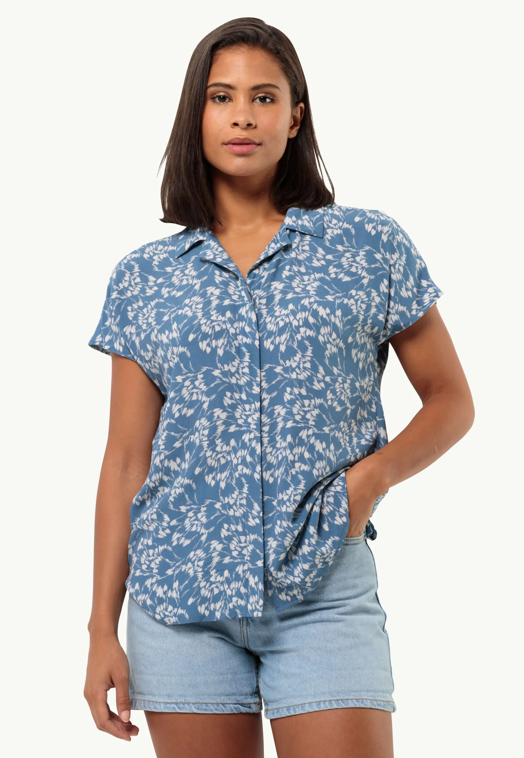 New Sommerwiese Shirt W Damen Blusen