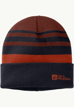 Fashion Stripy Knit Beanie K Kinder Mützen