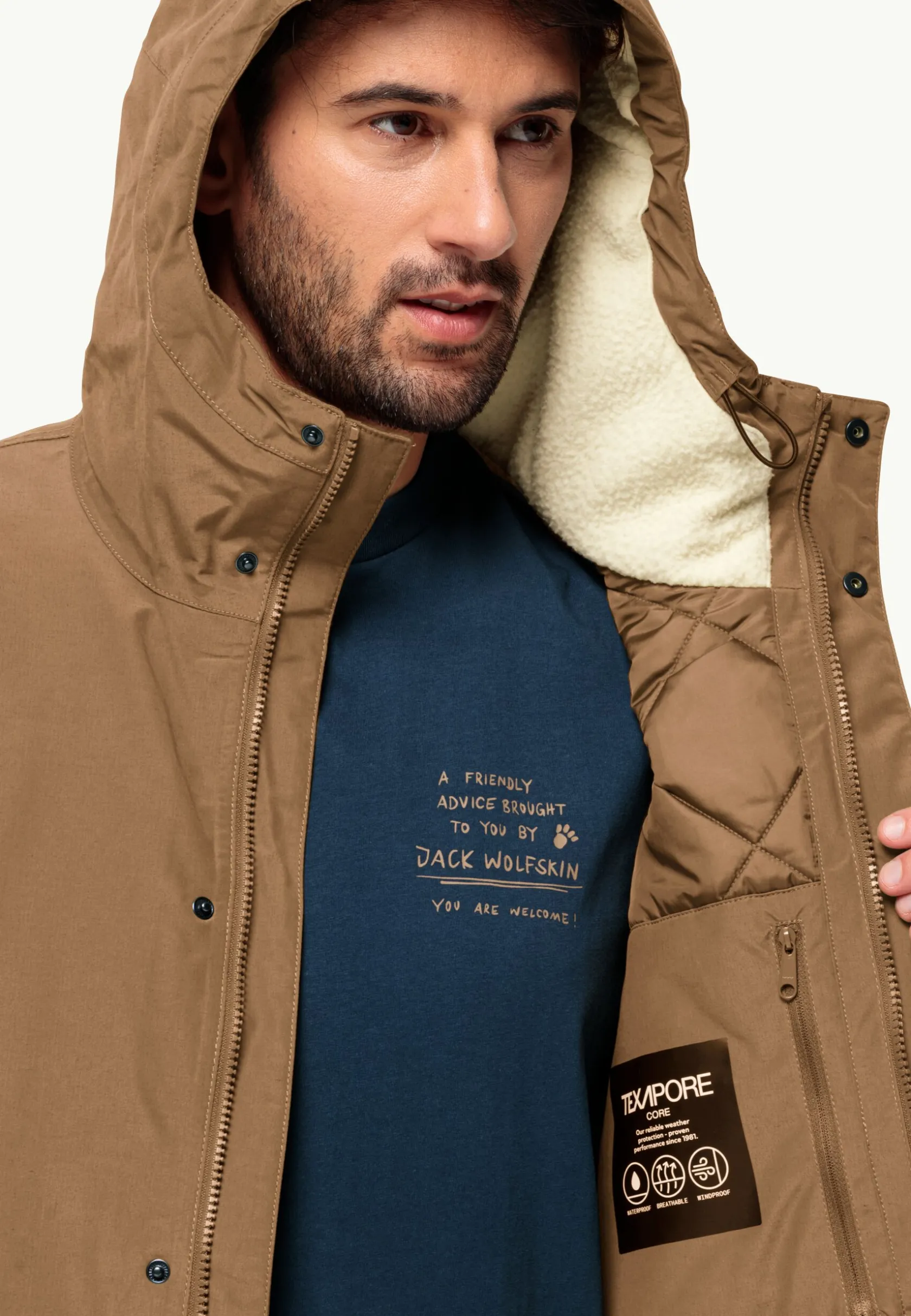 Outlet Talforst Parka M Herren Übergangsjacken|Regenjacken