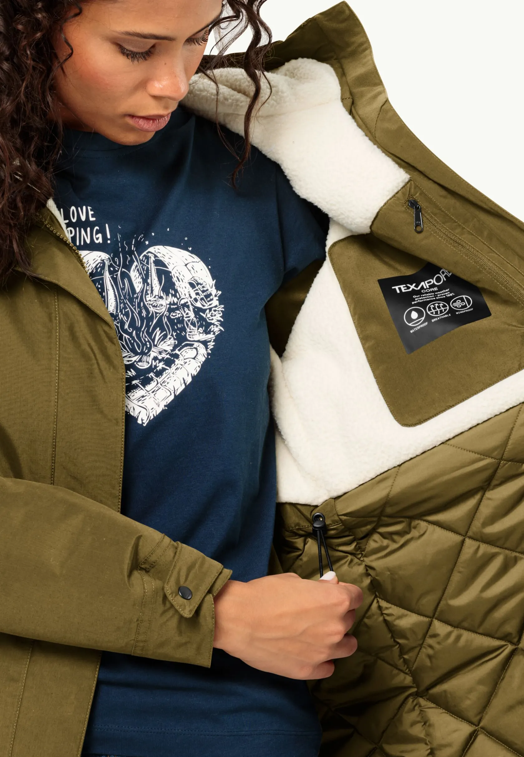 Online Talforst Parka W Damen Windjacken|Übergangsjacken