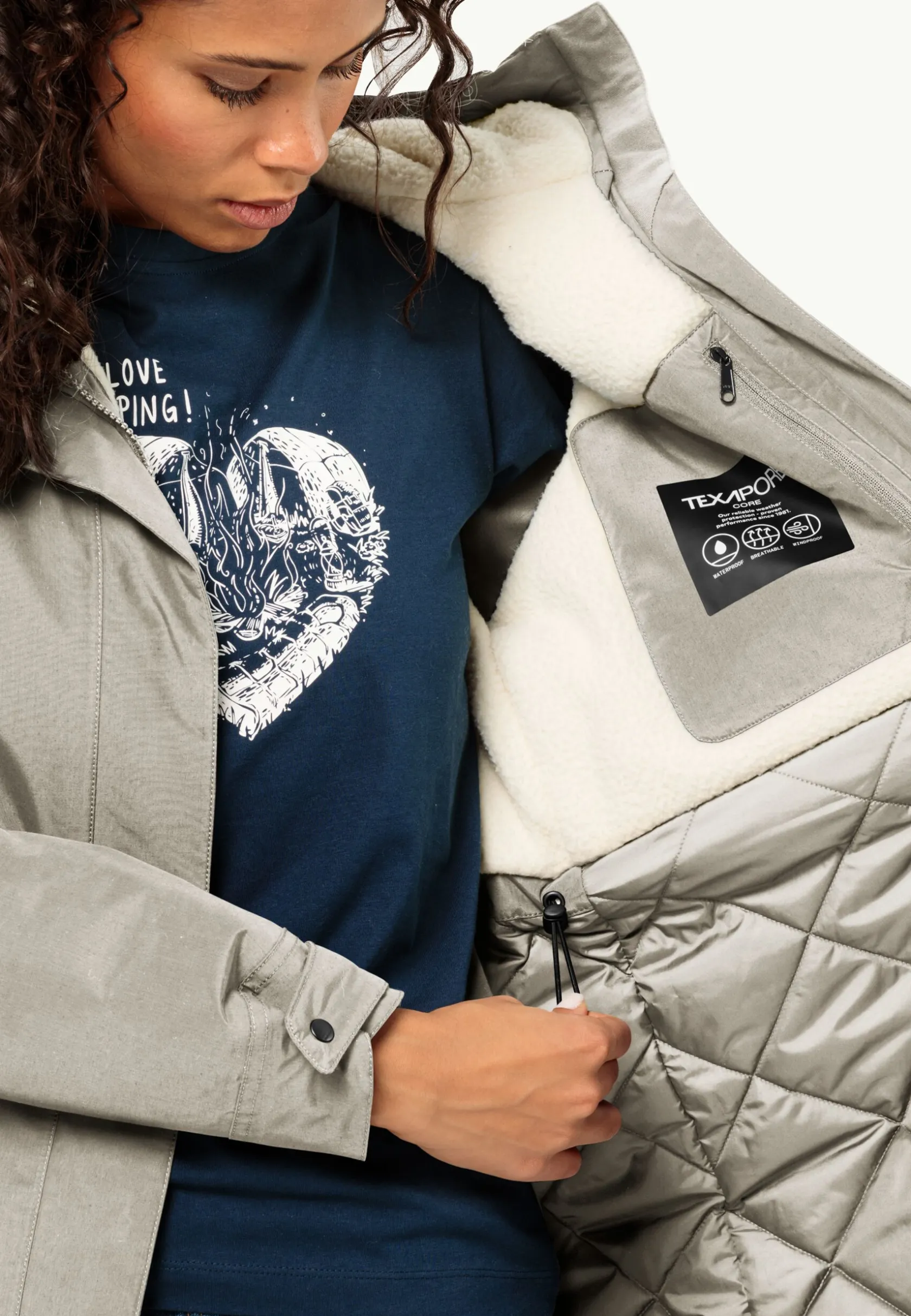 Online Talforst Parka W Damen Windjacken|Übergangsjacken