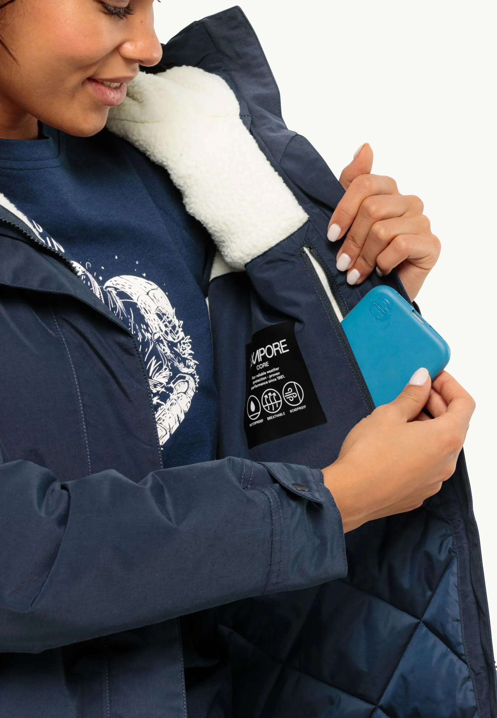 Online Talforst Parka W Damen Windjacken|Übergangsjacken