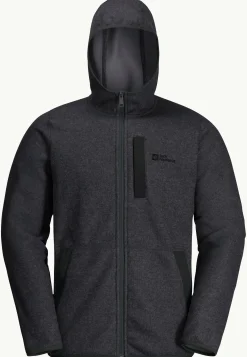 Discount Tannenspur Hooded Jkt M Herren Fleece|Fleecejacken