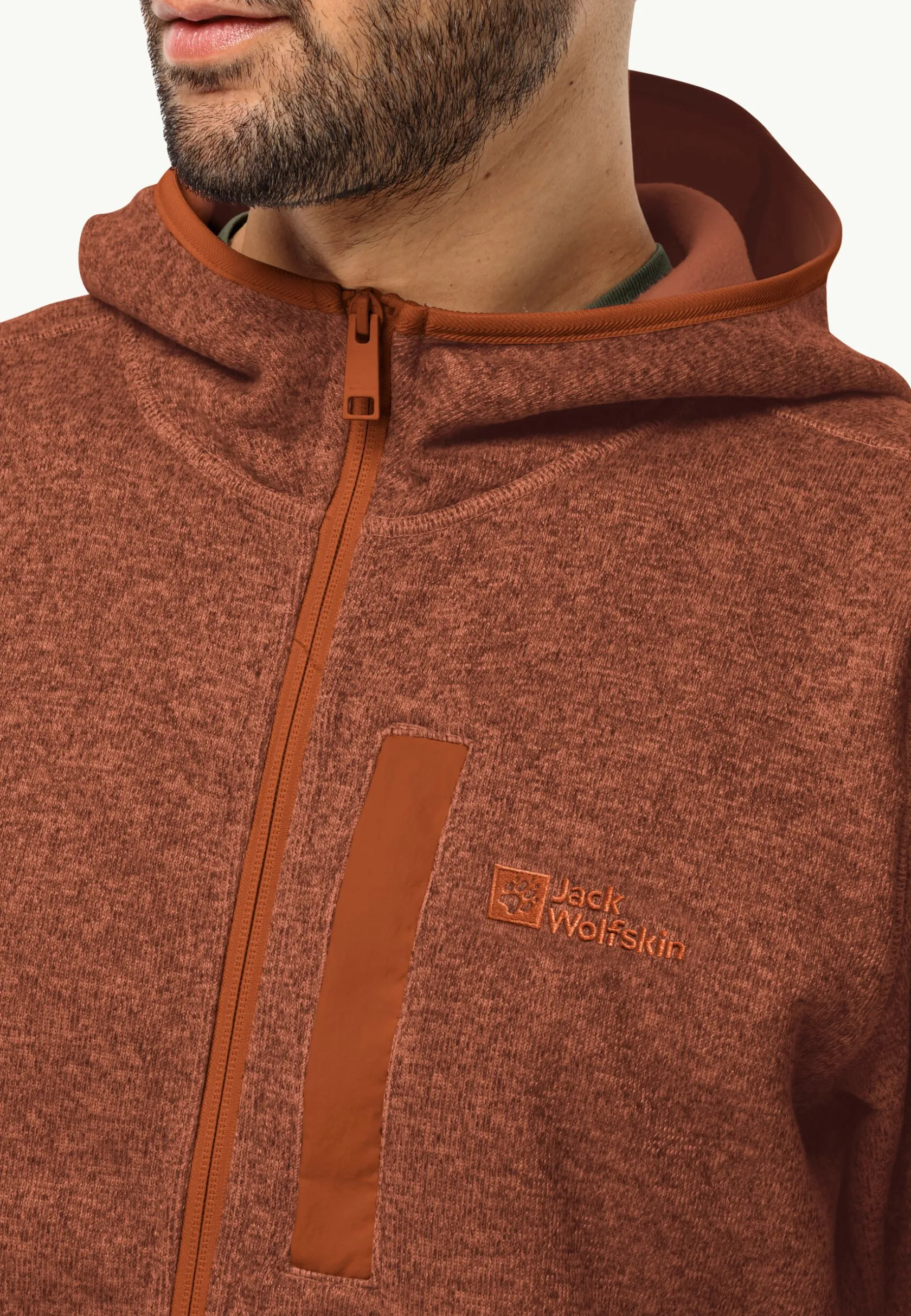 Discount Tannenspur Hooded Jkt M Herren Fleece|Fleecejacken