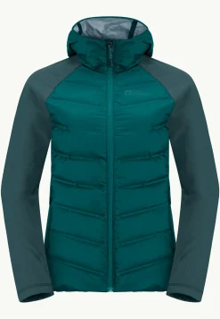 Discount Tasman Down Hybrid W Damen Fleece|Fleecejacken