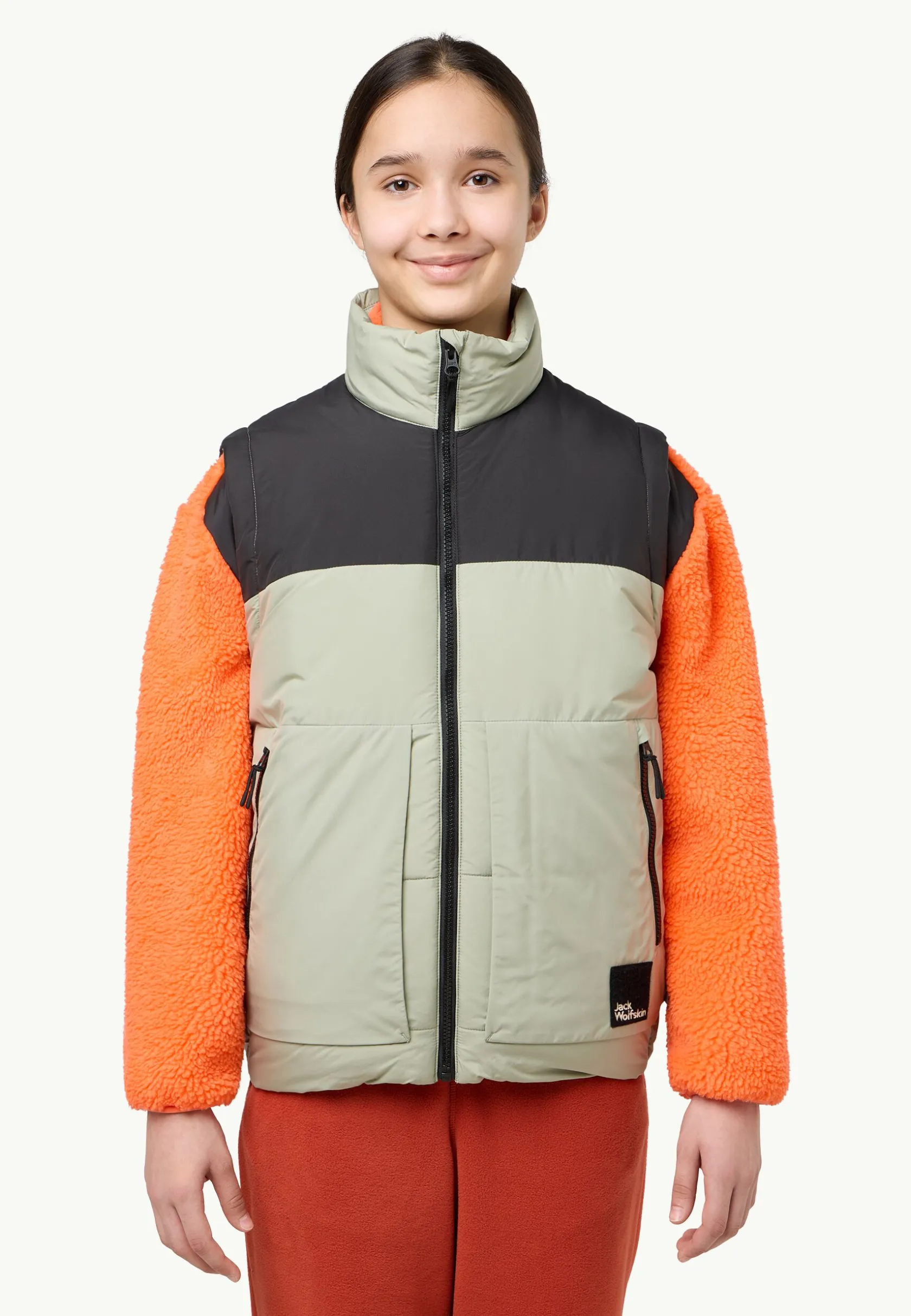 Clearance Teen Ins Vest Y Kinder Fleece|Fleecejacken