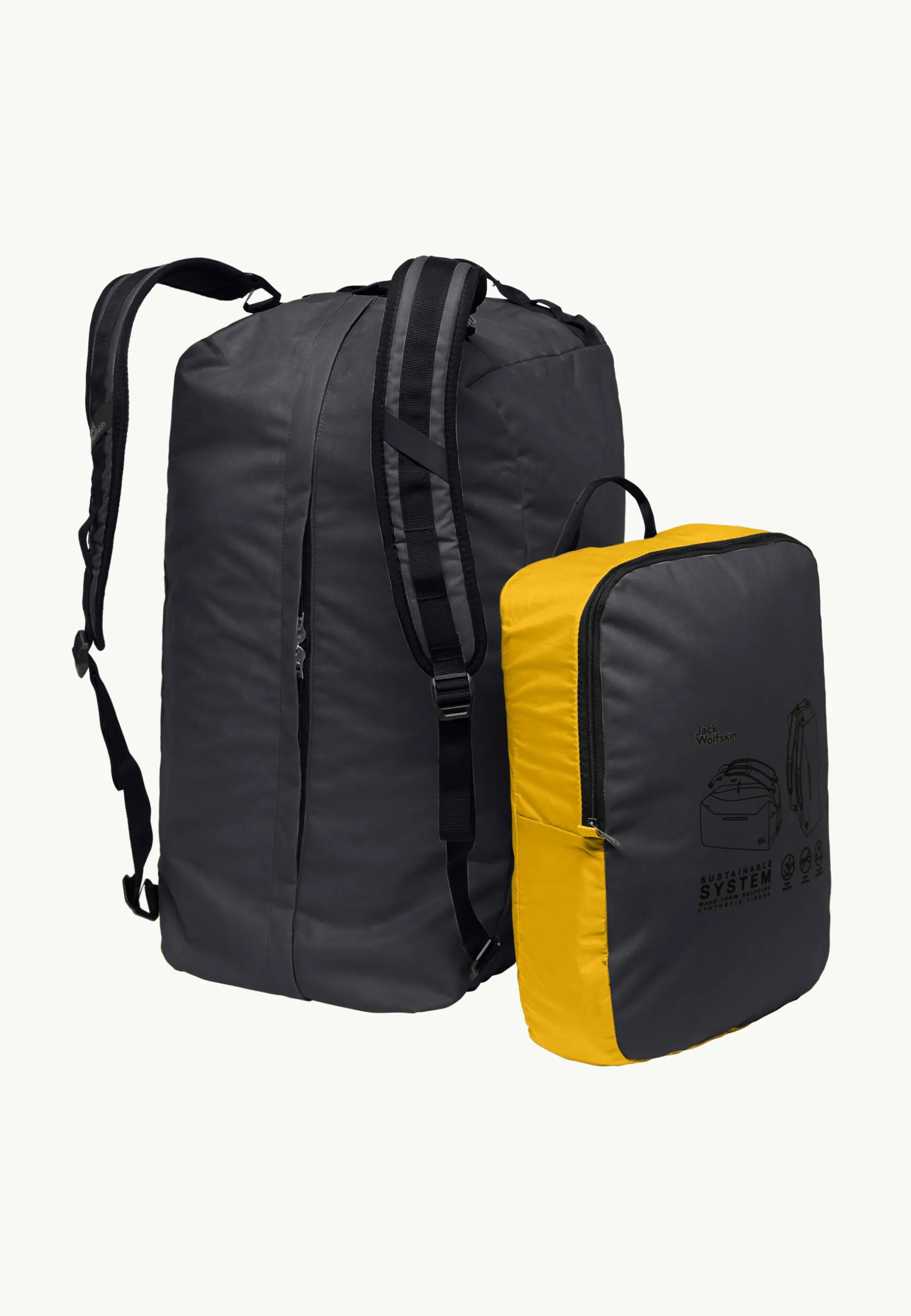 Fashion Traveltopia Duffle 65 Duffles & Reisegepäck|Tagesrucksäcke