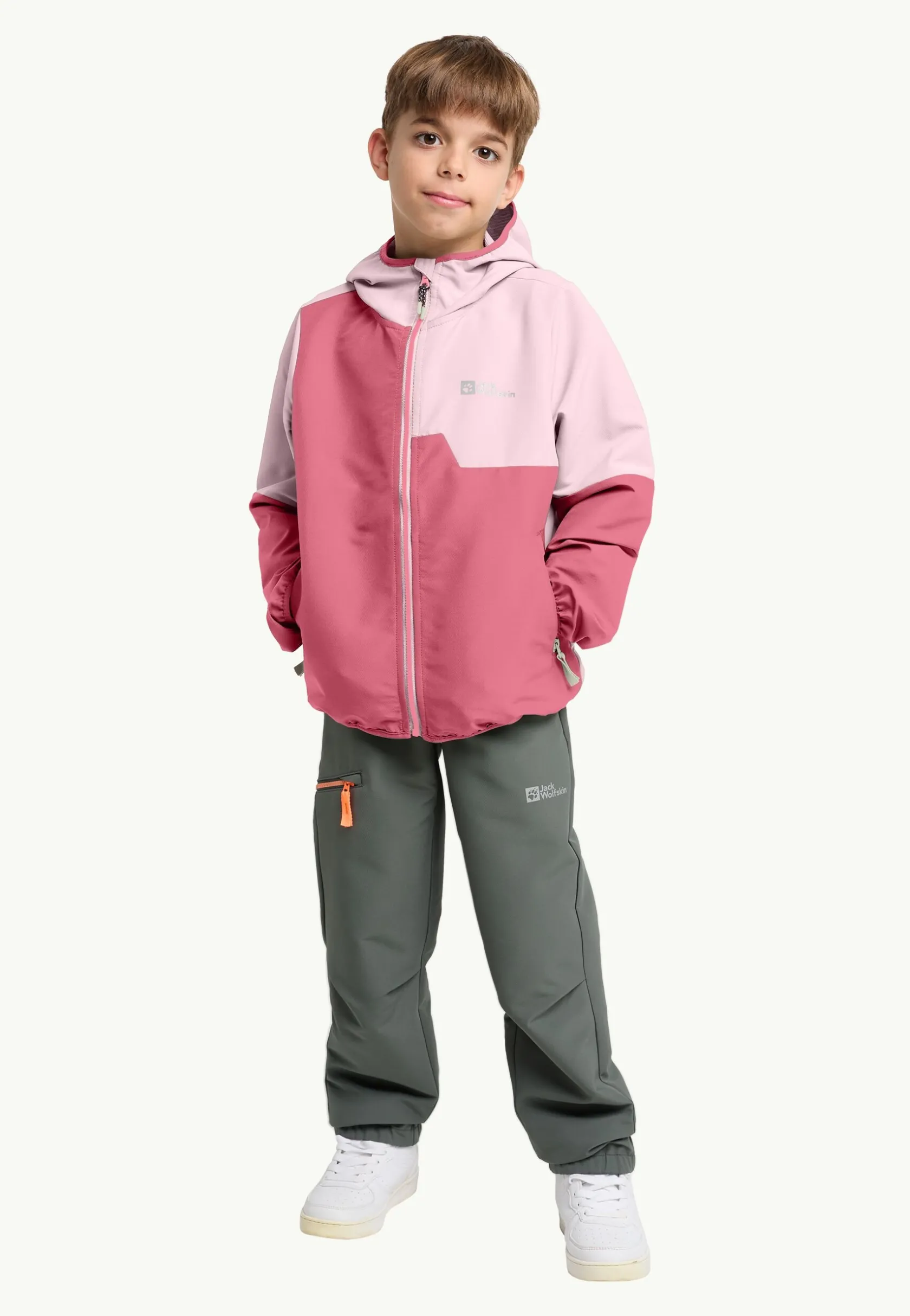 Outlet Turbulence Hooded Jkt K Kinder Windjacken|Übergangsjacken
