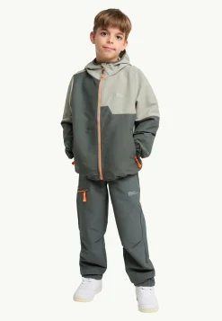 Outlet Turbulence Hooded Jkt K Kinder Windjacken|Übergangsjacken