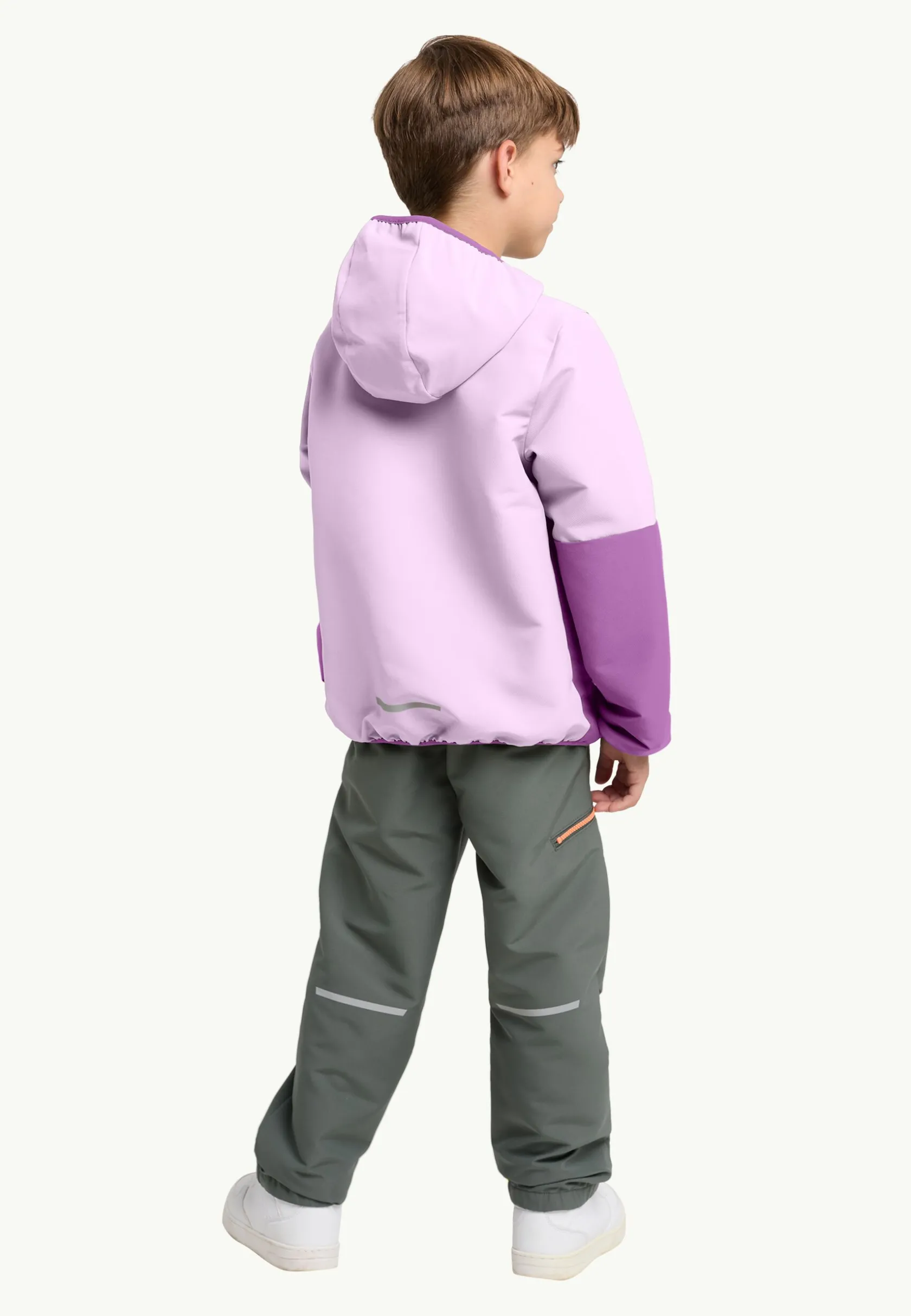 Outlet Turbulence Hooded Jkt K Kinder Windjacken|Übergangsjacken