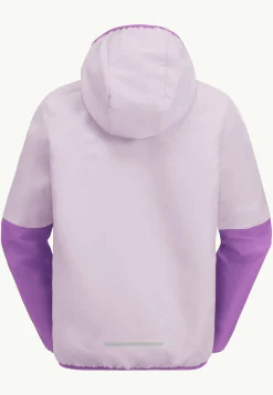 Outlet Turbulence Hooded Jkt K Kinder Windjacken|Übergangsjacken
