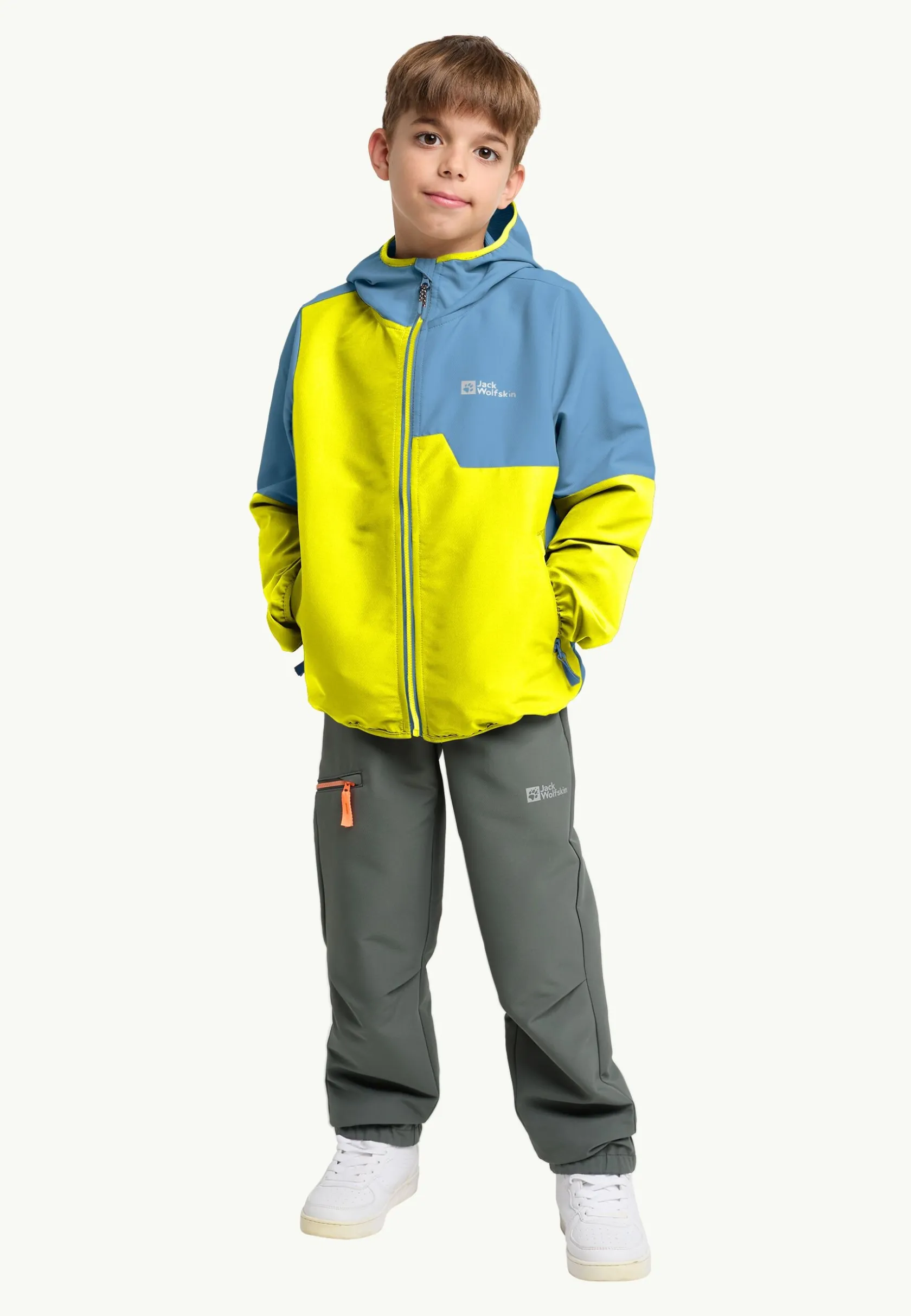 Outlet Turbulence Hooded Jkt K Kinder Windjacken|Übergangsjacken