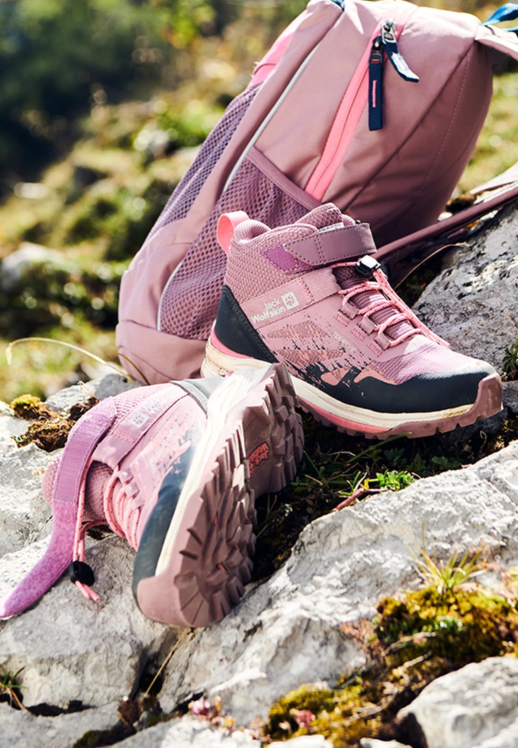 Outlet Villi Hiker Texapore Mid K Kinder Multifunktionsschuhe|Wanderschuhe