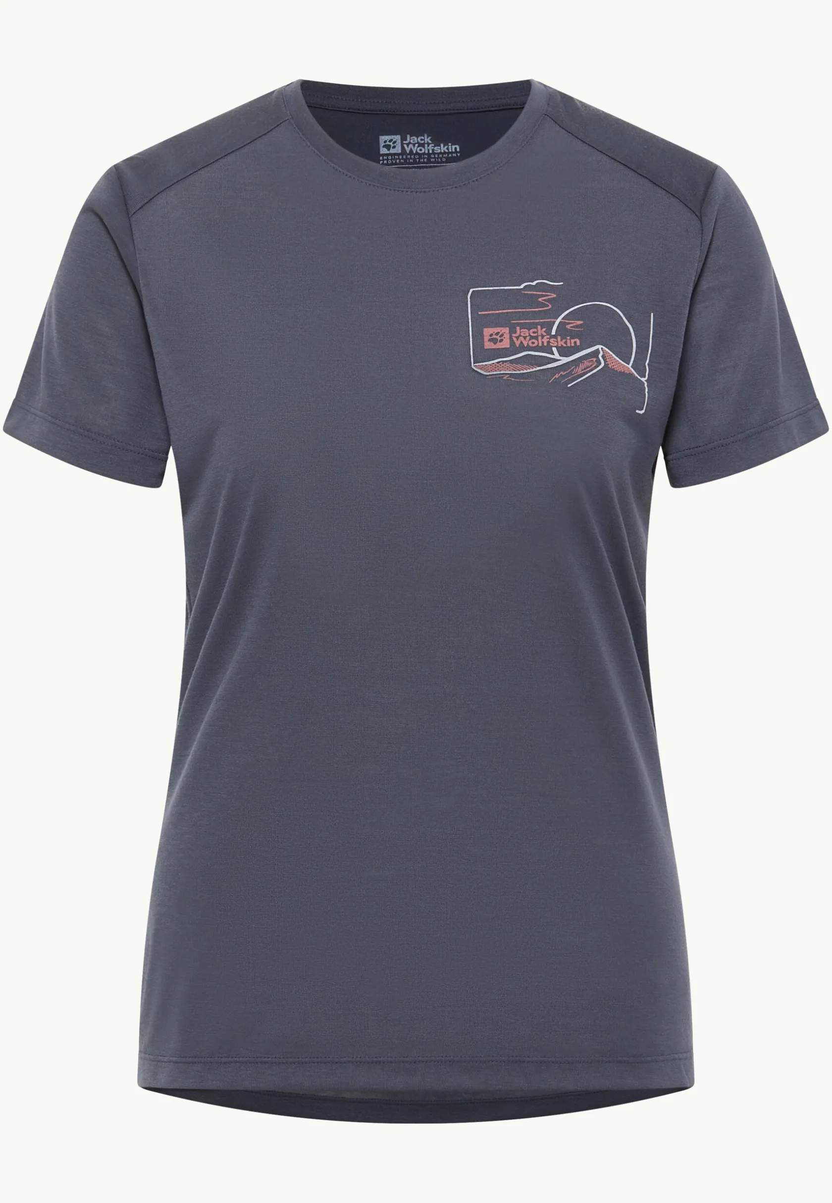 Fashion Vonnan Graphic T W Damen Funktionsshirts|T-Shirts & Longsleeves