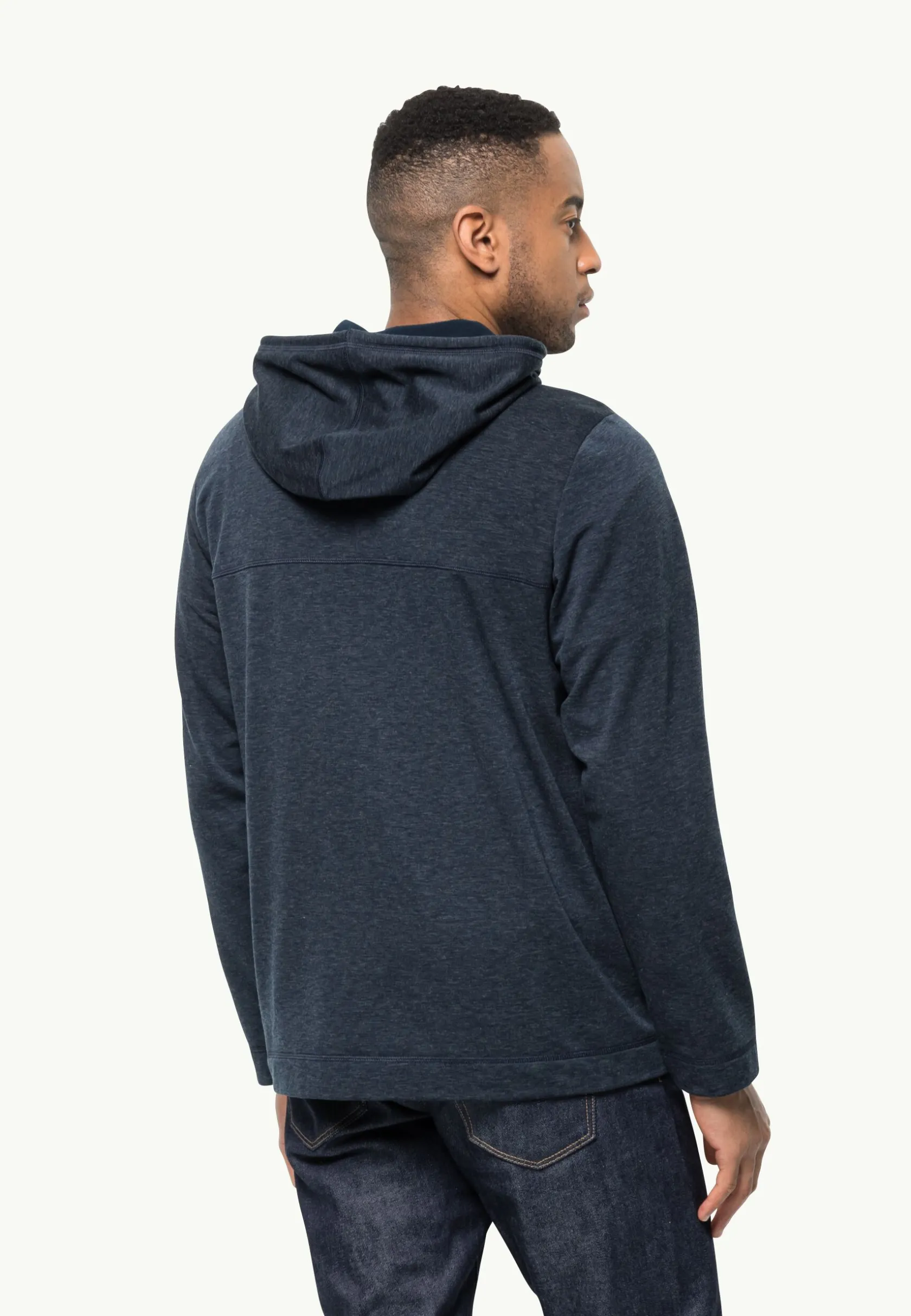 Discount Waldsee Hooded Jkt M Herren Fleece|Fleecejacken