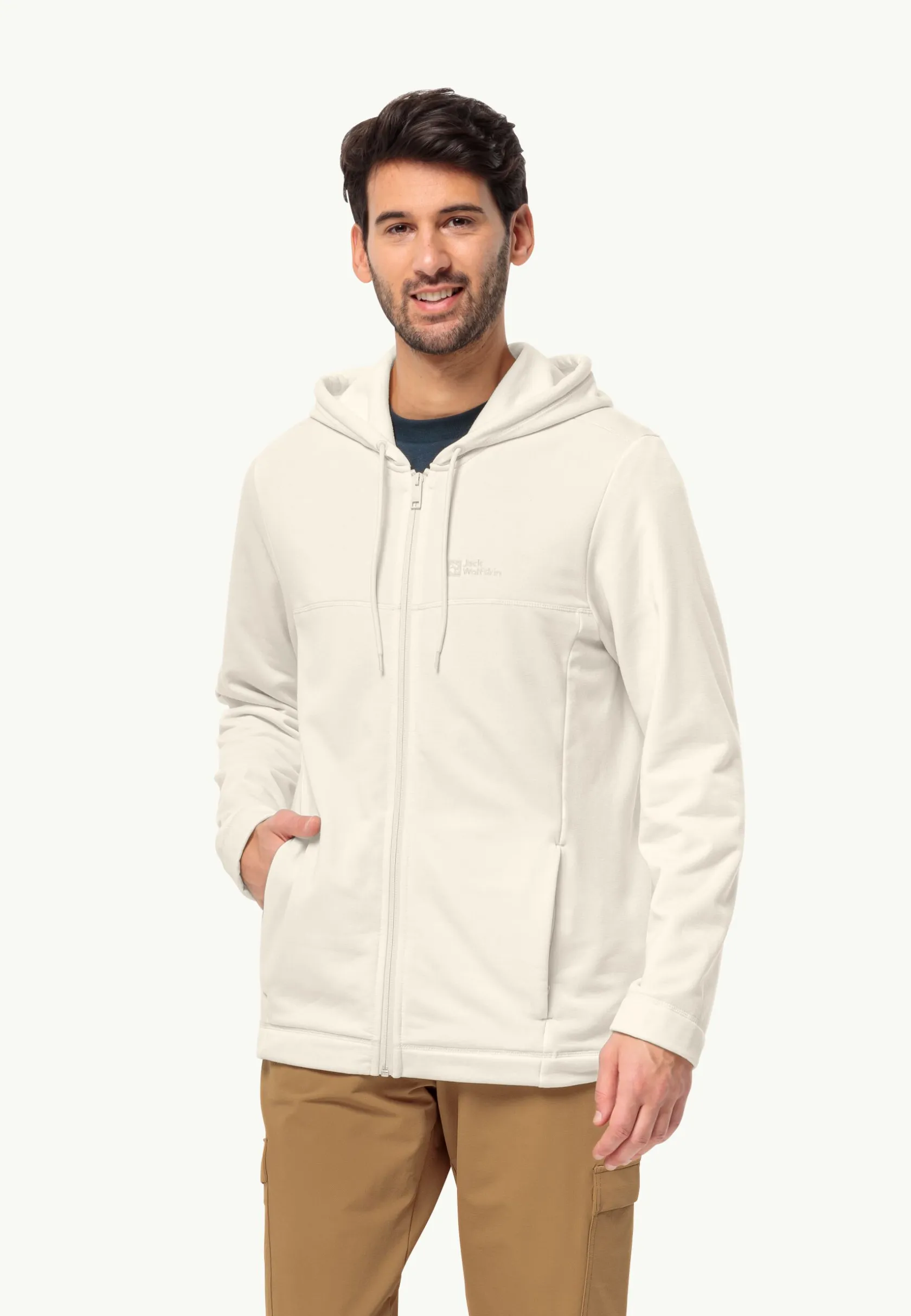 Discount Waldsee Hooded Jkt M Herren Fleece|Fleecejacken