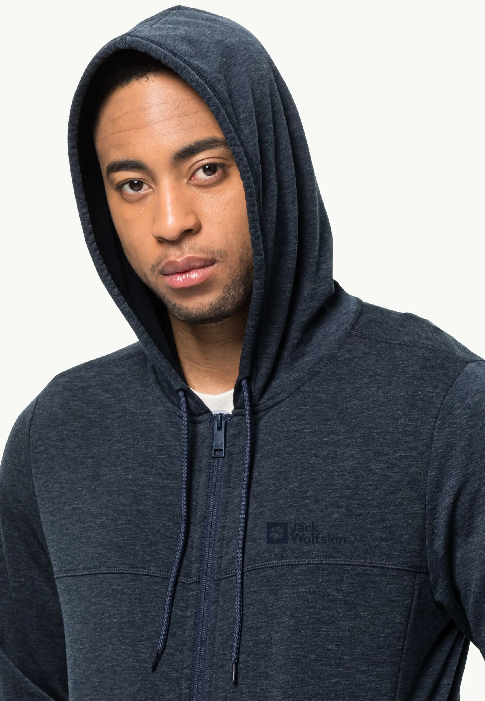 Discount Waldsee Hooded Jkt M Herren Fleece|Fleecejacken