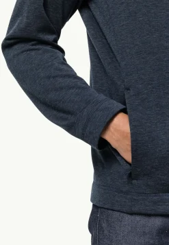 Discount Waldsee Hooded Jkt M Herren Fleece|Fleecejacken