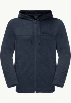 Discount Waldsee Hooded Jkt M Herren Fleece|Fleecejacken