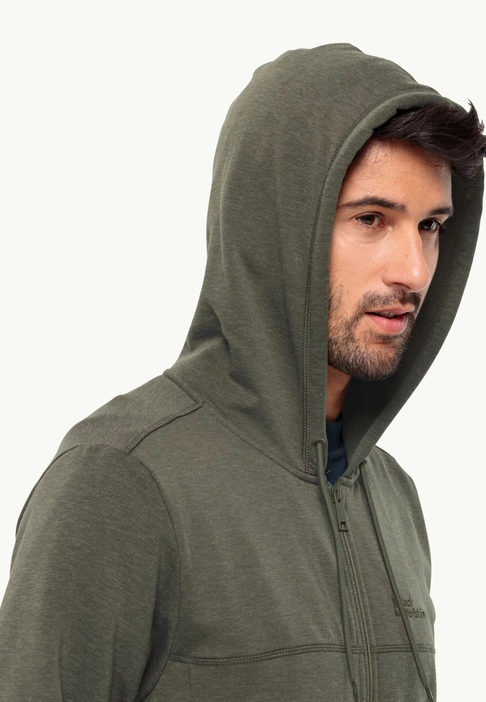 Discount Waldsee Hooded Jkt M Herren Fleece|Fleecejacken