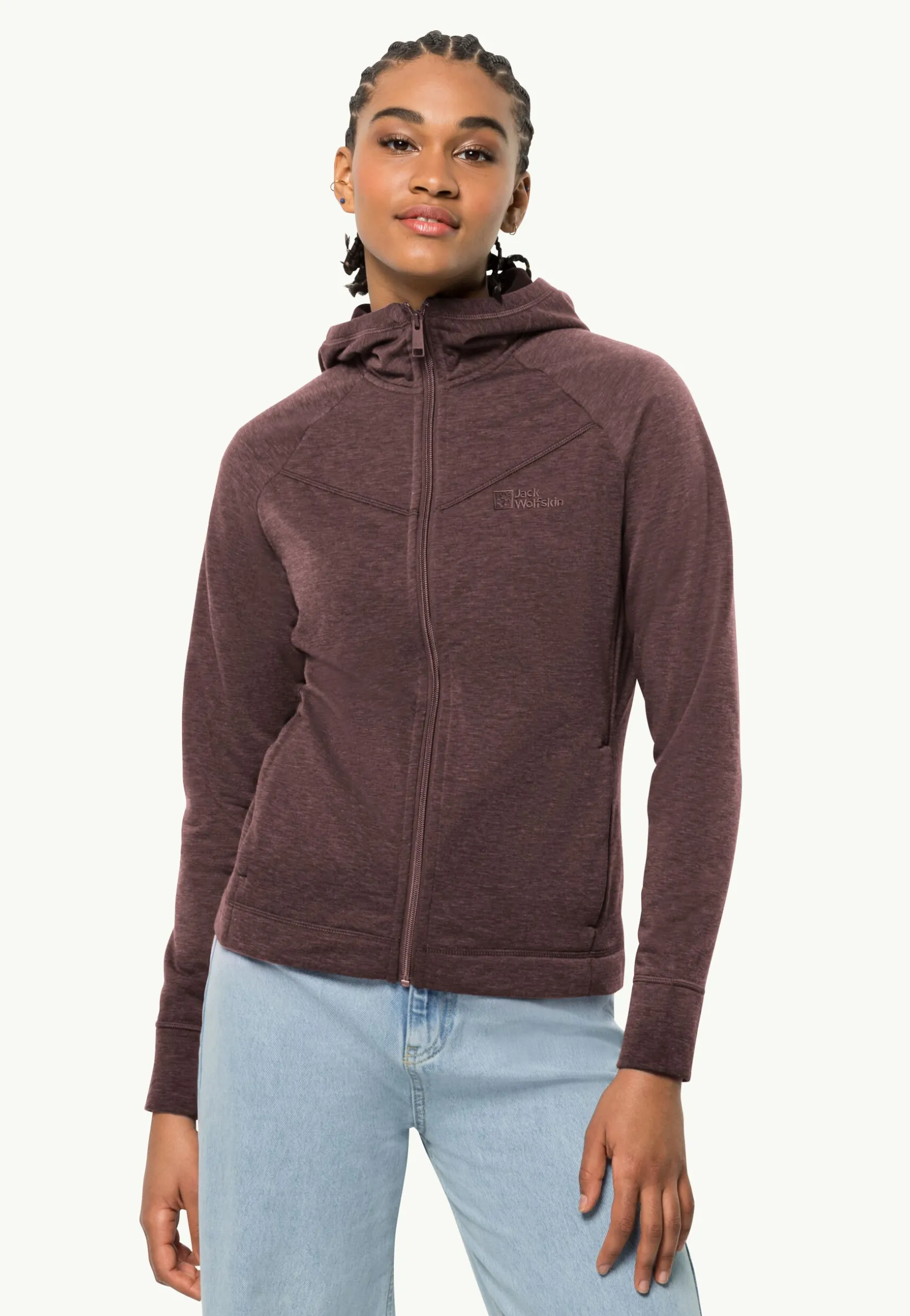 Sale Waldsee Hooded Jkt W Damen Fleece|Fleecejacken