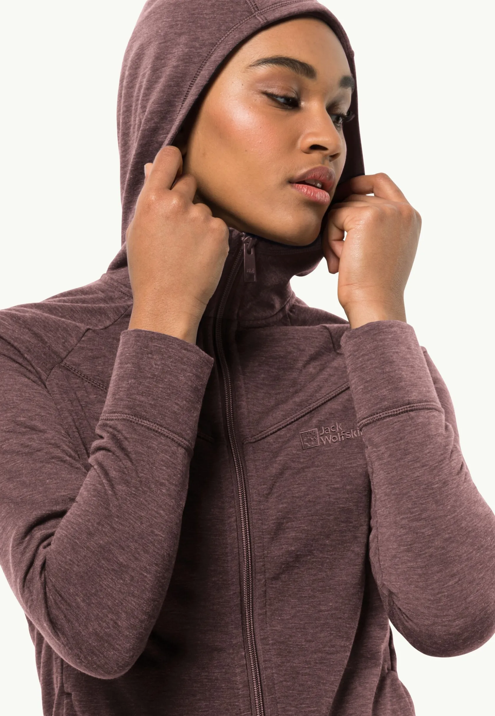 Sale Waldsee Hooded Jkt W Damen Fleece|Fleecejacken