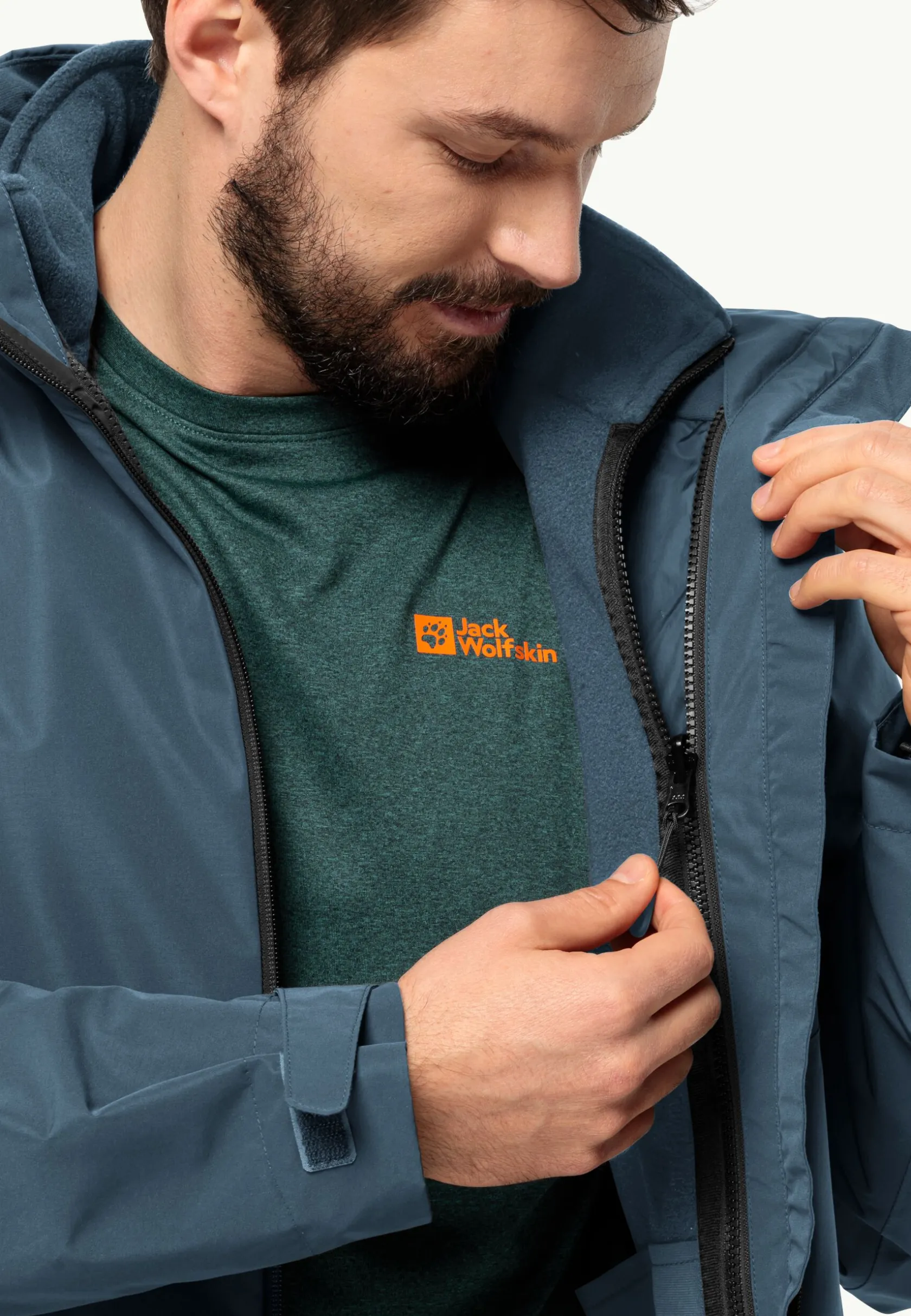 Discount Waldsteig Fz M Herren Fleece|Fleecejacken