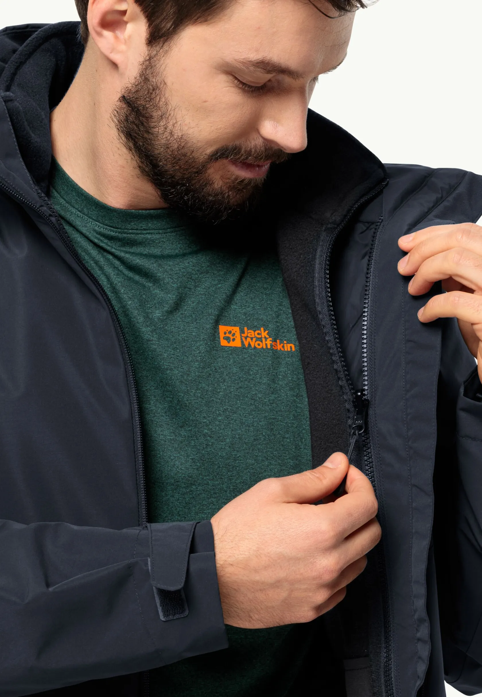 Discount Waldsteig Fz M Herren Fleece|Fleecejacken