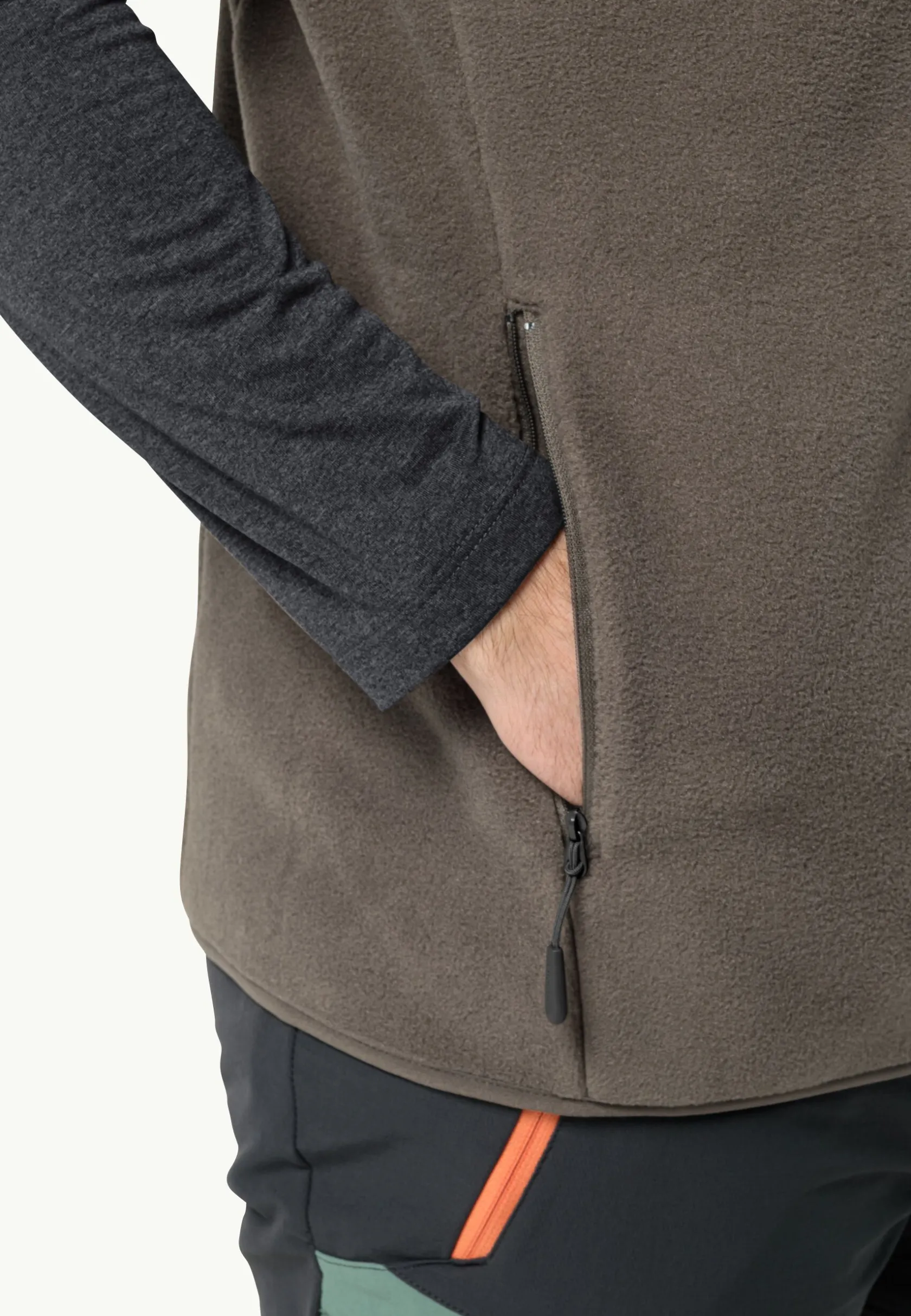 Outlet Waldsteig Fz Vest M Herren Fleece|Fleecejacken