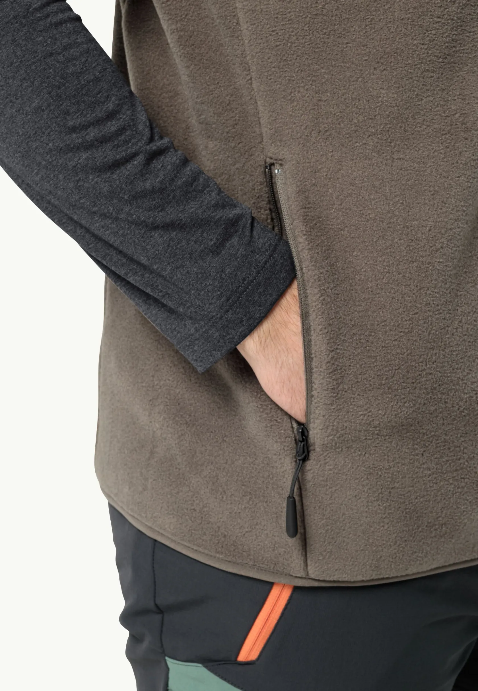 Outlet Waldsteig Fz Vest M Herren Fleece|Fleecejacken