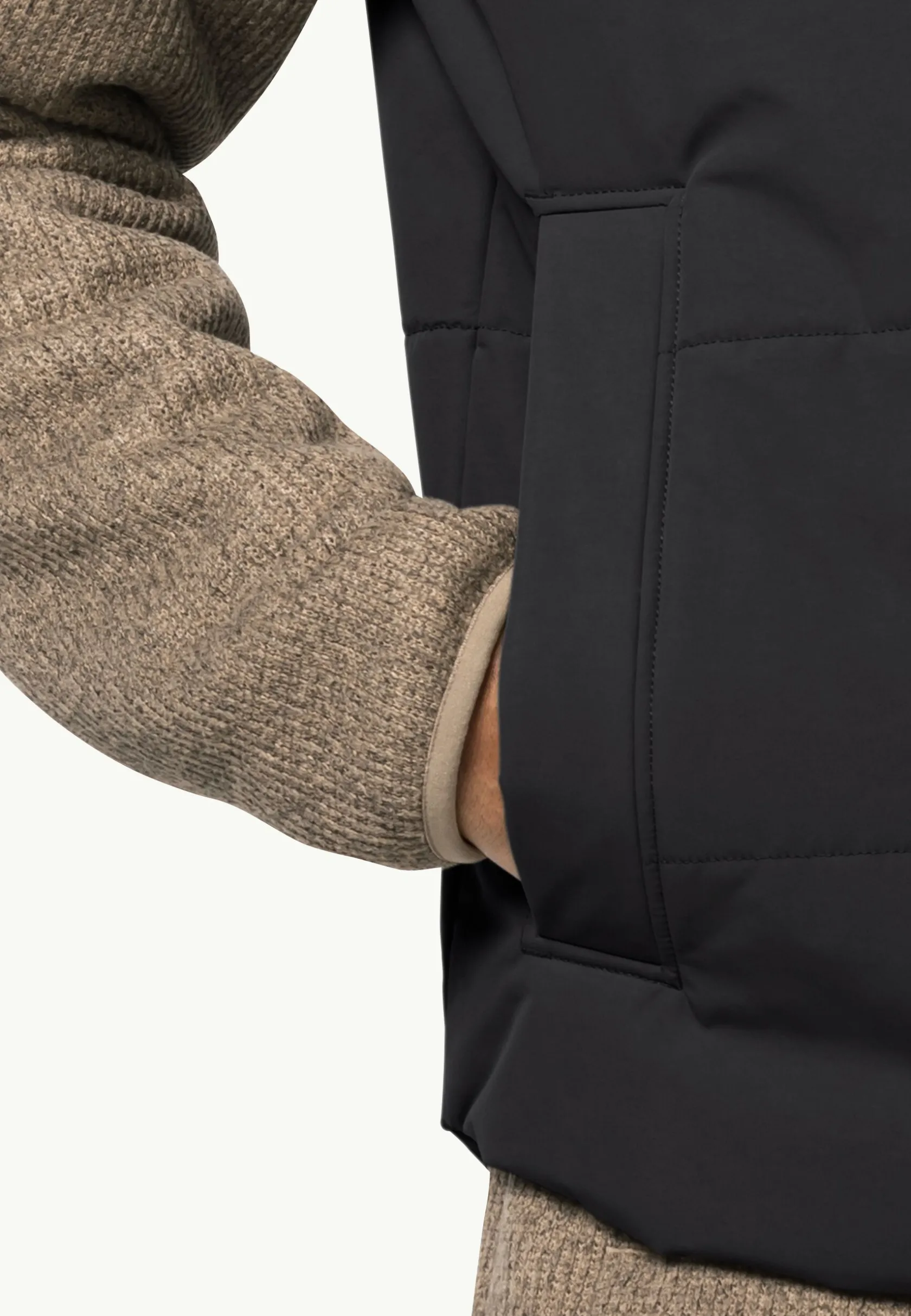 New White Frost Vest M Herren Westen|Übergangsjacken