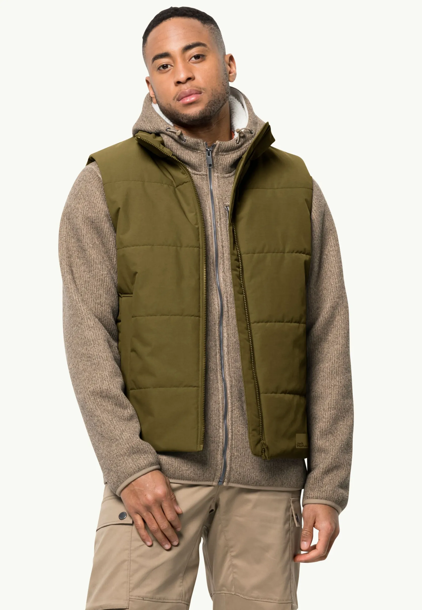 New White Frost Vest M Herren Westen|Übergangsjacken