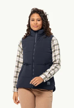Discount White Frost Vest W Damen Fleecejacken|Westen