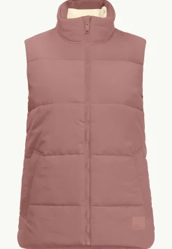 Discount White Frost Vest W Damen Fleecejacken|Westen