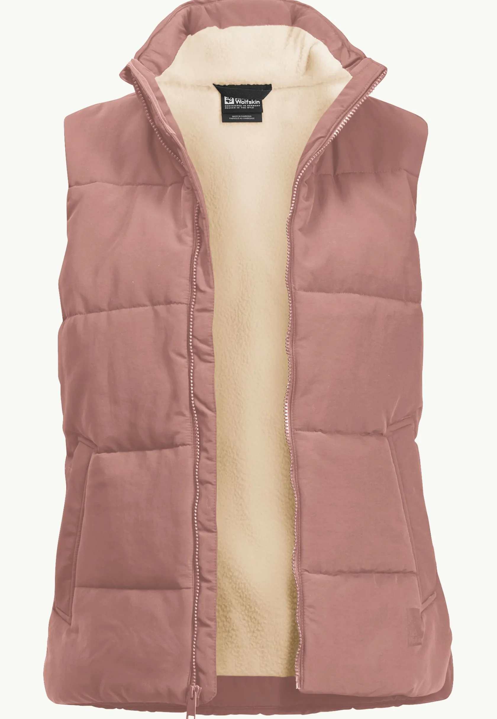 Discount White Frost Vest W Damen Fleecejacken|Westen